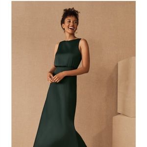 Beckett Satin Charmeuse Maxi Dress